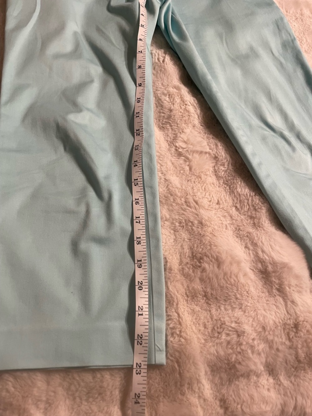 Charter Club Light Aqua Capri Pants - Picture 8 of 8
